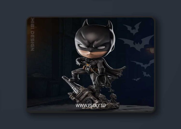 ZEZ Studio – Batman Chibi – 3D Print Model STL 1 ZEZ Studio – Batman Chibi – 3D Print Model STL