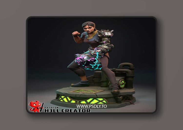 h3LL creator – Sevika – 3D Print Model STL 1 h3LL creator – Sevika – 3D Print Model STL