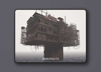 Abandoned Sea Platform – Post-Apocalyptic Offshore Environment Pack (5.3 – 5.6)