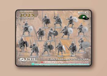 Ancient Iberian Cantabrian Infantry – 3D Print Model STL