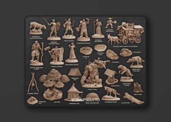Artificers Mini – Welcome Pack – 3D Print Model STL