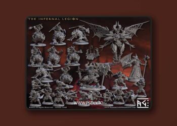 Artisan Guild – Infernal Legion Complete Set – 3D Print Model
