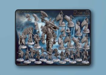 Artisan Guild – September 2025 – Frost Alfar of Skutagaard – 3D Print Model