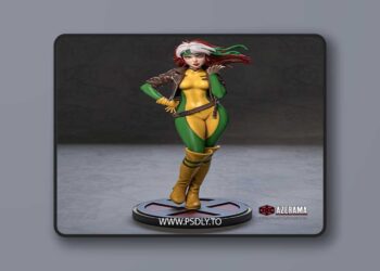Azerama – Marvel – Rogue – 3D Print Model STL