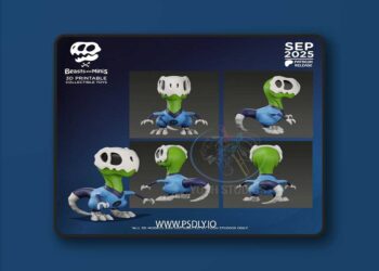 Beasts and Minis – Mr Fantastic Boney Beast – 3D Print Model STL