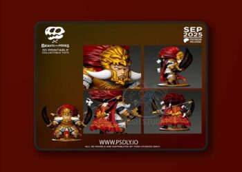 Beasts and Minis – Radahn Mini – 3D Print Model STL