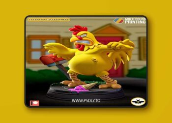 Bee Figures – Ernie the Giant – 3D Print Model STL