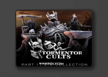 Bestiarum Miniatures – Tormentor Cults Part 1 – 3D Print Model
