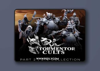Bestiarum Miniatures – Tormentor Cults Part 2 – 3D Print Model
