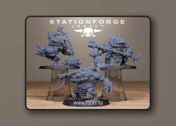 Bogkin Ogres – 3D Print Model