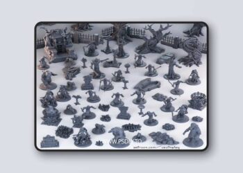 Cast N Play – Shadows Reborn Bundle – 3D Print Model