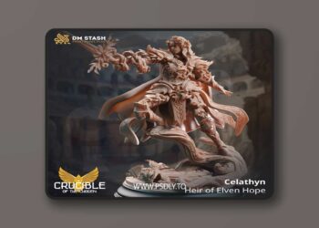 Celathyn – Heir of Elven Hope – 3D Print Model
