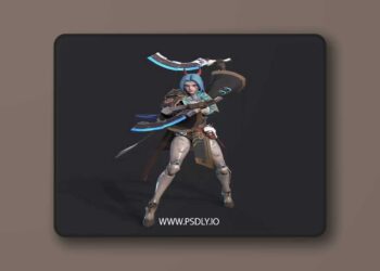 Chain killer Low-poly 3D Model