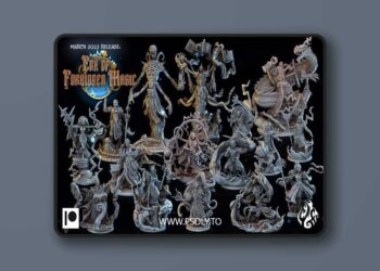 Crippled God Foundry – Era of Forbidden Magic – 3D Print Model STL