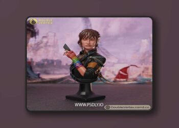 Double Vertex – Sciel – Clair Obscur Expedition 33 Bust – 3D Print Model STL