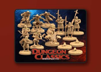 Dungeon Classics – August 2025 – 3D Print Model STL
