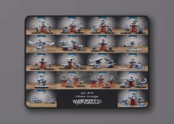 Epic Miniatures – Pirate Scourge Set – 3D Print Model