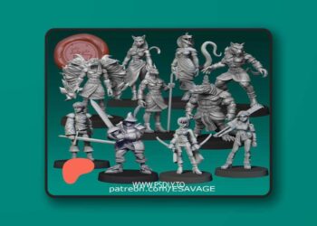 Ethan Savage Studios August 2025 – 3D Print Model STL