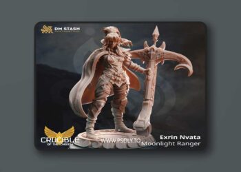 Exrin Nvata – Moonlight Ranger – 3D Print Model