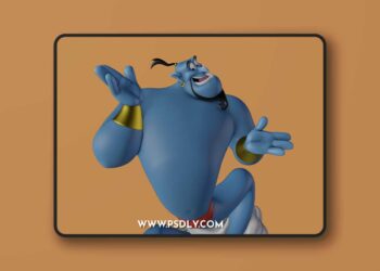 Genie – Aladdin – 3D Print Model
