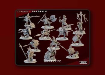 Ghamak – Hoplites of Light – 3D Print Model STL