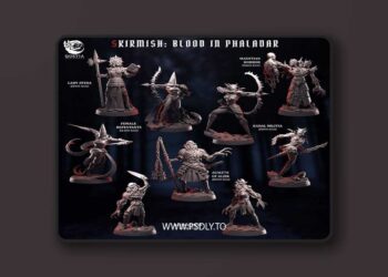 Goetia Miniatures – Blood in Phaladar – Complete Set – 3D Print Model STL