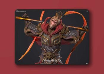 Great Sage Equalling Heaven Low-poly 3D model