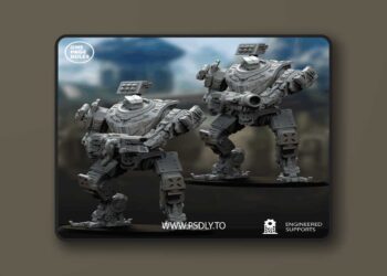 Human Defence Force – Tactical Walker – 3D Print Model