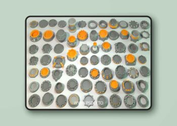 Industrial Kitbash - 3 - 70 pieces