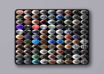 Julio Sillet 3D Art Blender Materials Collection