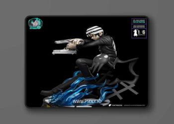 Kaidan – Death the Kid Soul Eater – 3D Print Model
