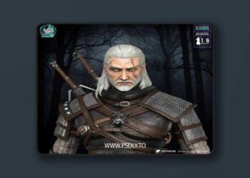 Kaidan – Geralt of Rivia – The Witcher 3 – 3D Print Model