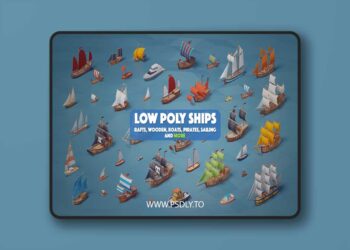 Low Poly Ships (5.1 – 5.6)