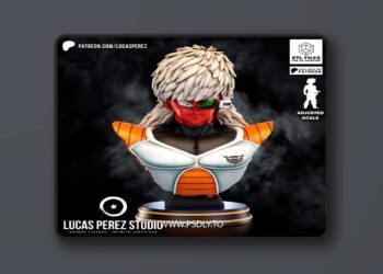 Lucas Perez – Dragon Ball – Jeice Bust – 3D Print Model STL