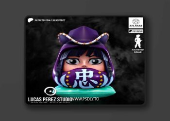 Lucas Perez – Nico Robin Daruma – 3D Print Model STL