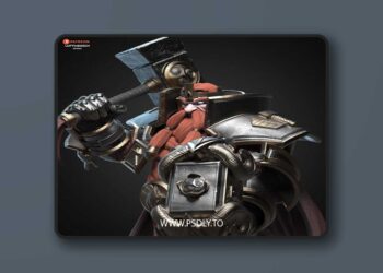 Luftmensch Studio – Magni Bronzebeard – 3D Print Model