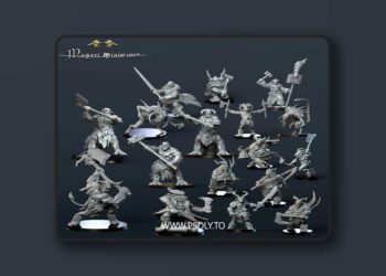 Magori Miniatures – August 2025 – 3D Print Model