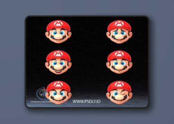 Mario – Italian Red Plumber Mask – 3D Print Model STL