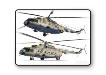 Military helicopter Mi-8 – 3D Model