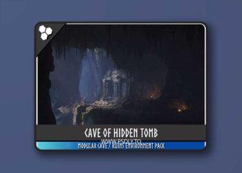 Modular Cave (Ancient Cave, Ancient Ruins, Mayan Ruins, Cavern) v1.0