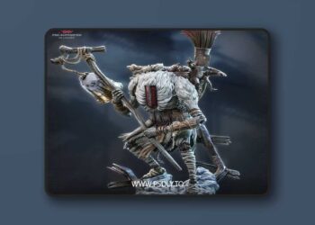 Neko Figurines – Expedition 33 – Monoco – 3D Print Model STL