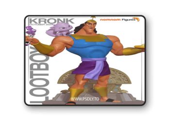NomNom Figures – Kronk – Emperor’s New Groove – 3D Print Model