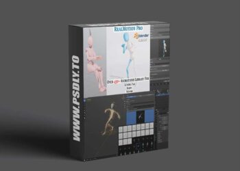 RealMotion Pro v1.57.6 + Mixamo Rigs for Blender