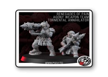 Renegade of Pain – Agony Weapon Team Tormental Annihilator – 3D Print Model