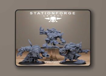 Rotfang Mega Rats – 3D Print Model