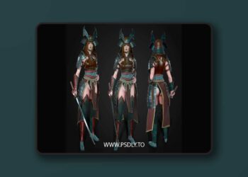 Samurai Girl by Mihail Kamenker (4.21 – 4.27 and 5.0 – 5.6)