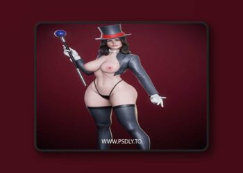 Shadaloo Studios – Zatanna NSFW – 3D Print Model
