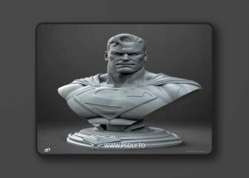 Stalyn Quito – Superman Bust – 3D Print Model STL