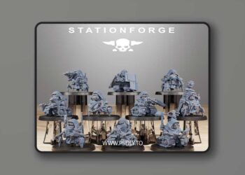 Station Forge – Scavenger Salvagers – 3D Print Model