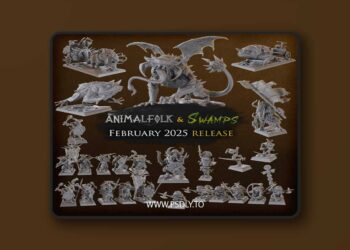 Titan Forge – Animalfolk and Swamps – 3D Print Model